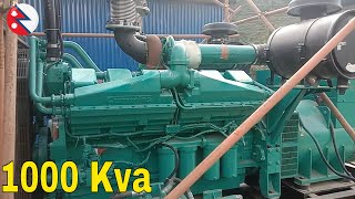 1010 kva Cummins generator commissioning [upl. by Missak993]