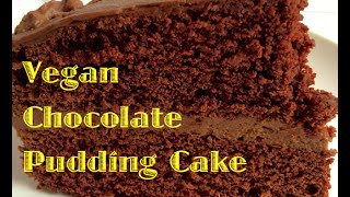 Vegan Chocolate Pudding Cake [upl. by Hatti]