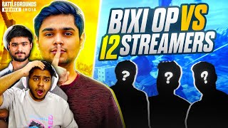 BIXI OP vs LOLZZZ Gaming GONE WRONG Streamer vs YouTuber Battle  BEST Moments in BGMI [upl. by Emlen722]