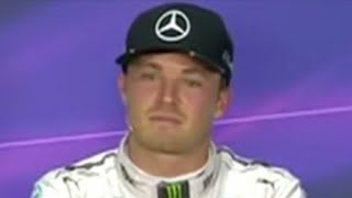 Rosberg isnt impressed [upl. by Fang]