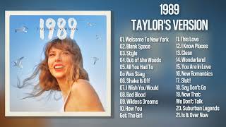 Taylor Swift  1989 Taylors Version Full Album [upl. by Cariotta644]