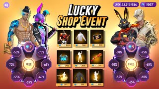 OB46 New Mystery Shop Discount Event  New Event Free Fire Bangladesh Server  Free Fire New Event [upl. by Aztilay817]