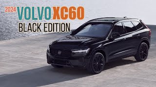 Unveiling The Sleek 2024 Volvo XC60 T8 Black Edition With Heather A Mustsee Walkaround [upl. by Sirap]