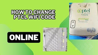 how to change PTCL WIFI password change process [upl. by Lanny794]