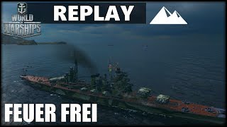 ZAO unsichtbarer NINJA  World of Warships  Replay DE 60fps [upl. by Goda]