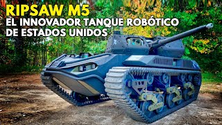 Ripsaw M5  Así OPERA el PRIMER TANQUE ROBÓTICO de la Historia [upl. by Eladnyl]