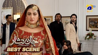 Jaan Nisar Episode 19  𝐁𝐞𝐬𝐭 𝐒𝐜𝐞𝐧𝐞 𝟎𝟐  Danish Taimoor  Hiba Bukhari  Haroon Shahid  Har Pal Geo [upl. by Vanthe]