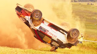 Safari Rally Car Rolls in Kasarani  WRC Safari Rally Kenya 2024 [upl. by Ydderf923]