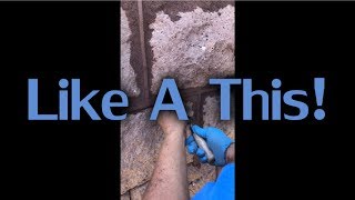 How To Create a Ruled Raised Ribbon Joint for Stonework [upl. by Esilegna306]