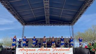 Samoa SasaTaupou Siva Arizona Aloha Festival 2019 [upl. by Anaejer]