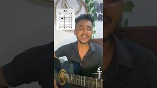 Chords 2න් සින්දුවක් play කරමු Play sinhala song by 2 chords  weralu gedi pahena  Guitar lesson [upl. by Gereron827]