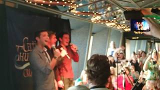 Celtic Thunder Cruise Karaoke with Neil  Piano Man [upl. by Sylvan]