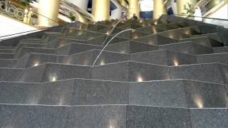 WATER FOUNTAINS AT THE BURJ AL ARAB HOTEL IN DUBAI [upl. by Wampler332]