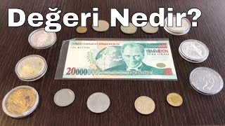 Eski Paraların Değerleri Nasıl Hesaplanır  Eski Para Ne Kadar Eder [upl. by Behka290]