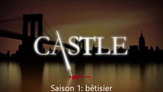 Castle saison 1 bêtisier vostfr [upl. by Ynnav]