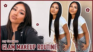 MY FLAWLESS NOT CAKEY SWEAT PROOF MAKEUP ROUTINE ✿ must have makeup products amp more [upl. by Hugon757]