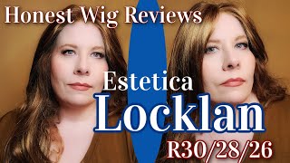 Honest Wig Review Unboxing Locklan by Estetica  R302826  Medium AuburnGolden Blonde [upl. by Antipas]