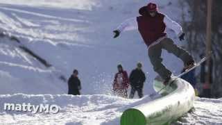 Best of Snowboarding best of railing rail grinds [upl. by Catie867]