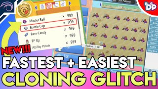 NEW GLITCH FASTEST WAY TO CLONE POKEMON amp ITEMS in Brilliant Diamond and Shining Pearl [upl. by Adnolor]