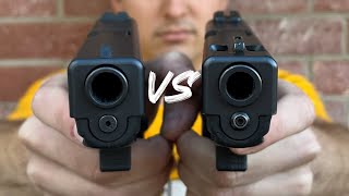 45 ACP vs 10mm Unbelievable Difference On Barriers [upl. by Brezin]