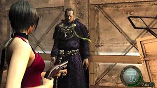 Resident Evil 4 2005  Osmund Saddler Boss Fight DLC Separate Ways [upl. by Conant]