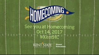 Kent State University Homecoming 2017 Date Announcement [upl. by Samira]