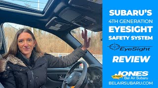 Subarus 4th Generation Eyesight Safety System 🌟 REVIEW [upl. by Starr318]