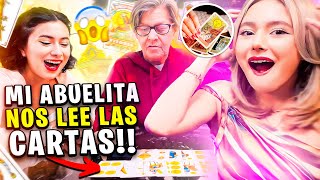 MI ABUELITA NOS VUELVE A LEER LAS CARTAS😨 NOS LEE EL FUTURO  Hermanas JM [upl. by Analart]