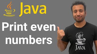 Java Bangla Tutorials 46  print Even number from m to n [upl. by Iniretake]