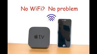 Stream to Apple TV without WiFi [upl. by Ahasuerus]