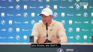 He is elsewhere  Rory McIlroy doubts Poulters suitability as Ryder Cup Captain [upl. by Atiekal]