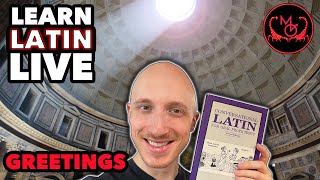 Learn Latin Live Beginner Conversational Latin Greetings [upl. by Ilrahs804]