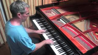 Badinerie Bach  Solo Piano  Paul Barton FEURICH 218 grand piano [upl. by Landel703]