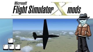 Flight Simulator X Plane Spotlight  Lockheed U2 Dragon Lady [upl. by Linnie]