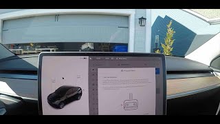 Tesla Homelink Garage Door Opener Programming [upl. by Eduj]