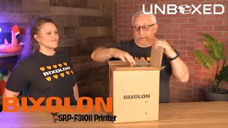 Unboxed with the BIXOLON SRPF310II Printer [upl. by Nnylakcaj9]