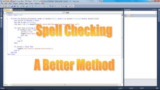 Spellchecking  a Better Method VBnet  decliciousVB [upl. by Thetis114]