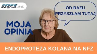 Danuta  Endoprotezoplastyka kolana  2 tygodnie po zabiegu [upl. by Elleryt560]