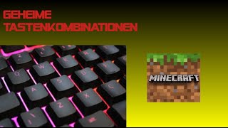 10 Tastenkombinationen in Minecraft die du noch nicht kennst  1182 Minecraft Tutorials [upl. by Neelya493]