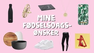 MINE FØDSELSDAGSØNSKER 2020 [upl. by Nyral]