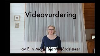 Vurdering med video [upl. by Jaymee]