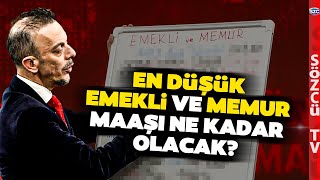 İşte Kalem Kalem Yeni Zam Tablosu SSK ve BağKur En Düşük Emekli Maaşı Ne Kadar Olacak [upl. by Aimo]