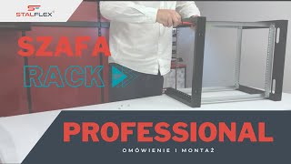 Szafa RACK 19quot Omówienie elementów i montaż seria Professional Stalflex [upl. by Isyak]