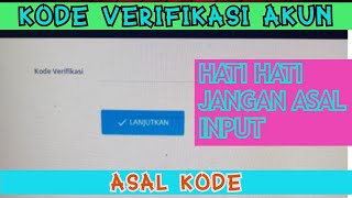 CARA VERIFIKASI AKUN DAPODIK YANG BENAR 2021 [upl. by Juli]