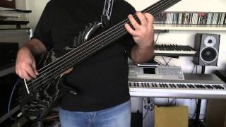 Bass Cover  Arcadia  The Flame  with Furlanetto Fbass BNF5 bass [upl. by Assilana366]