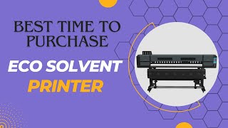 अब आपको भी Eco Solvent Printer खरीद लेना चाहिए  This is best time to purchase Eco Solvent Machine [upl. by Latsyrcal]