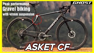 All New Ghost Asket CF  Gravel adventure bike looks better than Santa Cruz stigmata [upl. by Dotty]