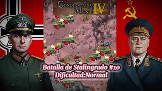 World Conqueror 4 Campaña Europa Eje Batalla de Stalingrado Ep10 [upl. by Eveneg]