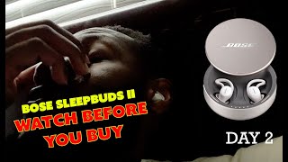 BOSE SLEEPBUDS 2 Review  Did I sleep better [upl. by Norwood]