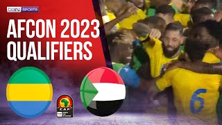 Gabon vs Sudan  AFCON 2023 QUALIFIERS HIGHLIGHTS  03232023  beIN SPORTS USA [upl. by Eiramyma174]